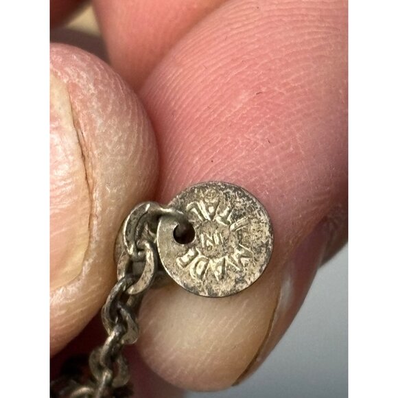 Vintage Religious St. Anthony Medal Pope John Paul II Charm & Beaded Rosary Chai - Picture 9 of 12